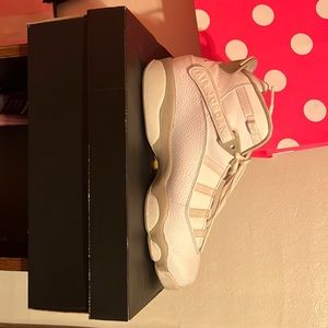 Nike Boys Jordan 6 Rings GG White/Sand